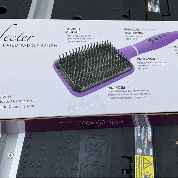 Perfecter Hair Heated Paddle Brush Poshmark